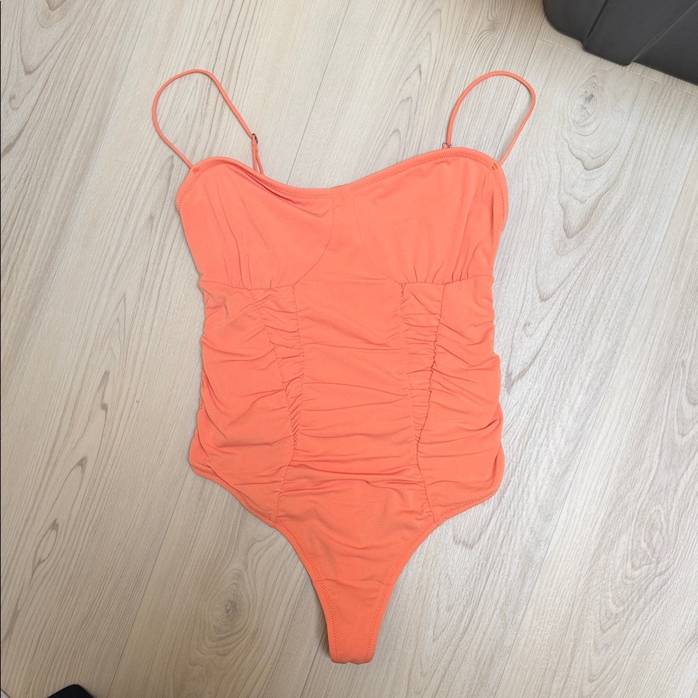 Urban Outfitters Orange Bodysuit